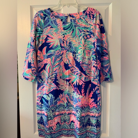 Lilly Pulitzer Cotton Dress- Size M - Picture 3 of 4